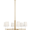 Visual Comfort Studio Monroe | Mid. Chandeliers at 60W