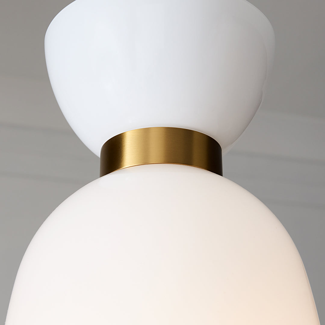 Visual Comfort Studio One Light Pendant