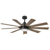 Turbine 60" Ceiling Fan in Matte Black