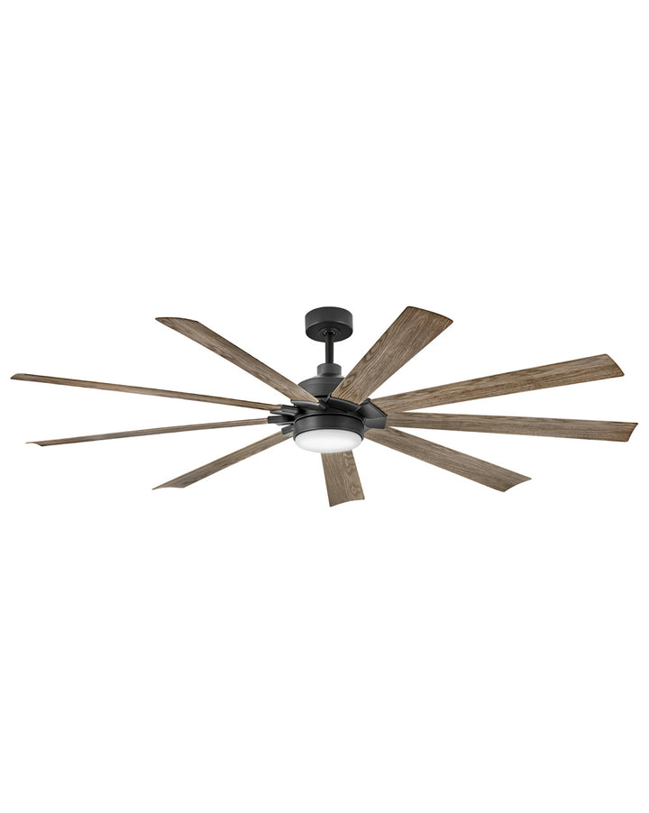 Turbine 80" Ceiling Fan in Matte Black