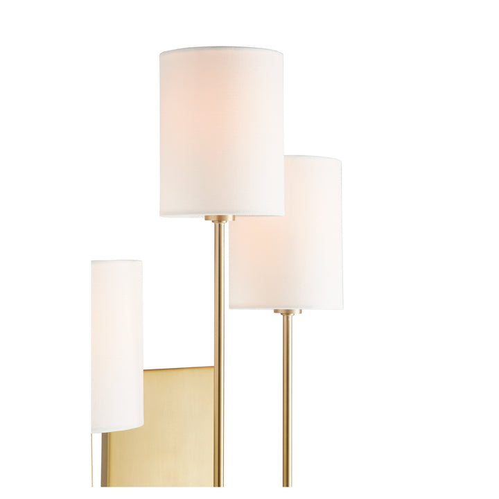 Quorum Three Light Wall Mount