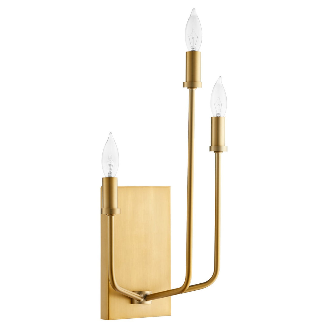 Quorum Three Light Wall Mount