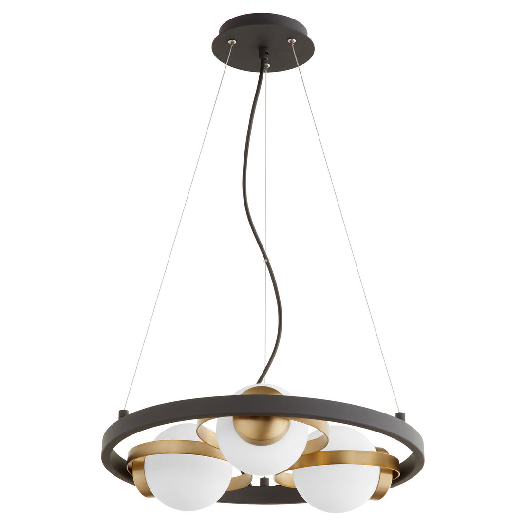 Quorum Three Light Chandelier