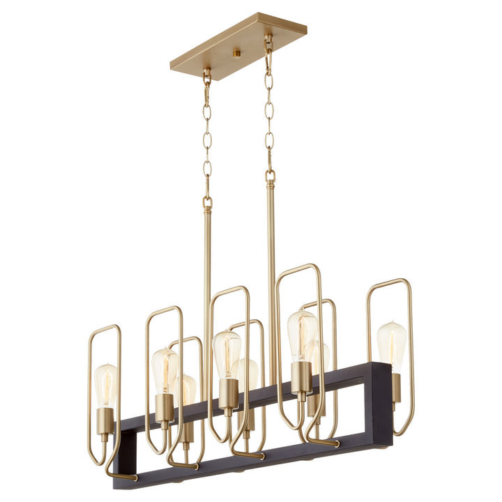 Quorum Eight Light Chandelier