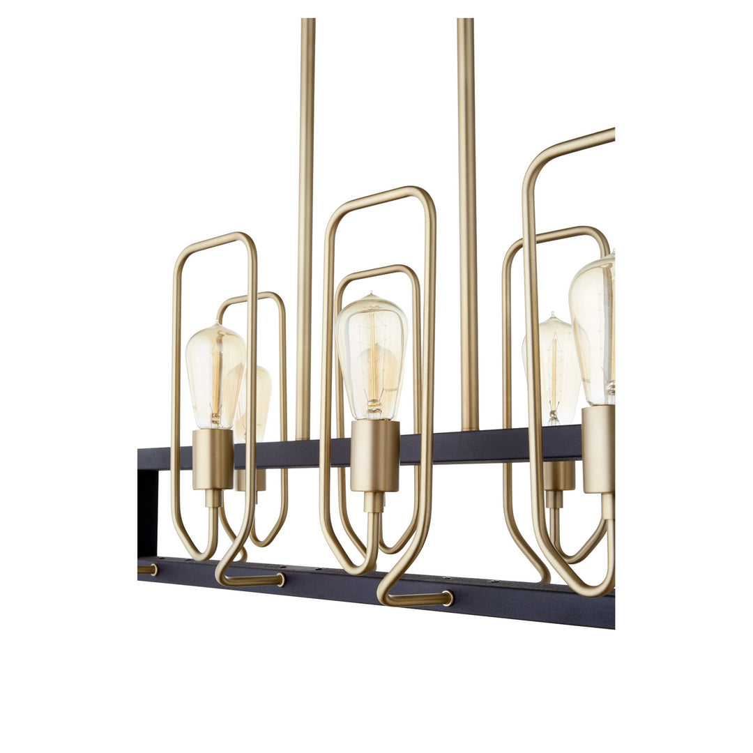 Quorum Eight Light Chandelier