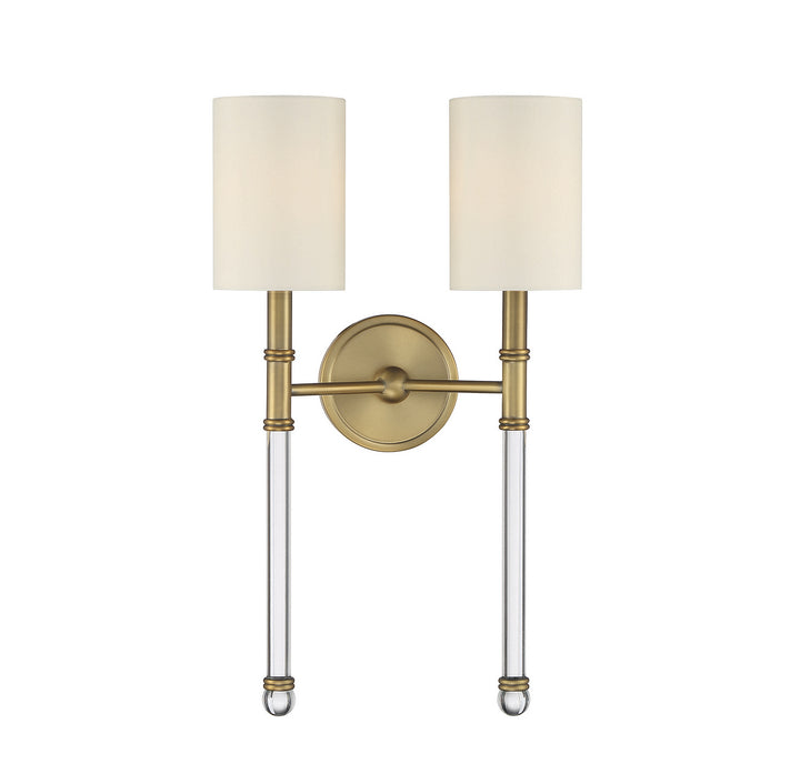 Savoy House Two Light Wall Sconce