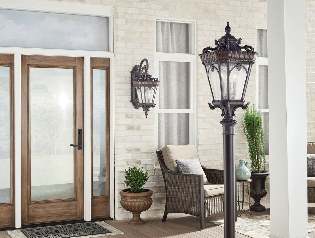 Kichler Four Light Outdoor Post Mount