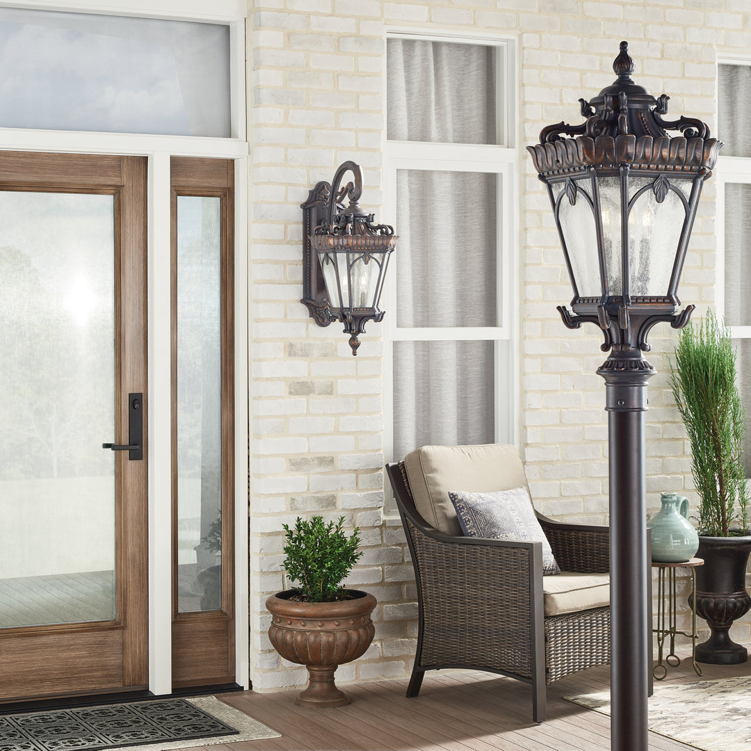 Kichler Four Light Outdoor Post Mount