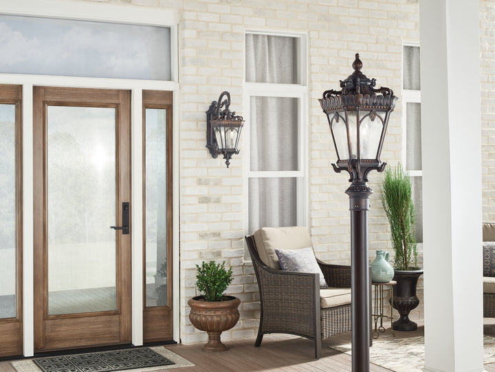 Kichler Three Light Outdoor Post Mount