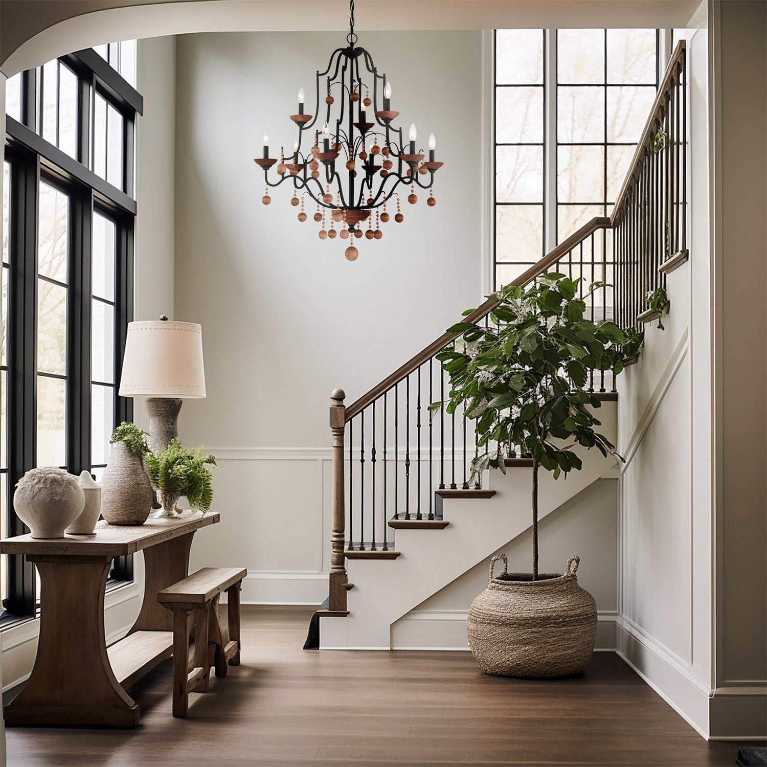 Minka-Lavery Colonial Charm Chandelier - Thumbnail 2