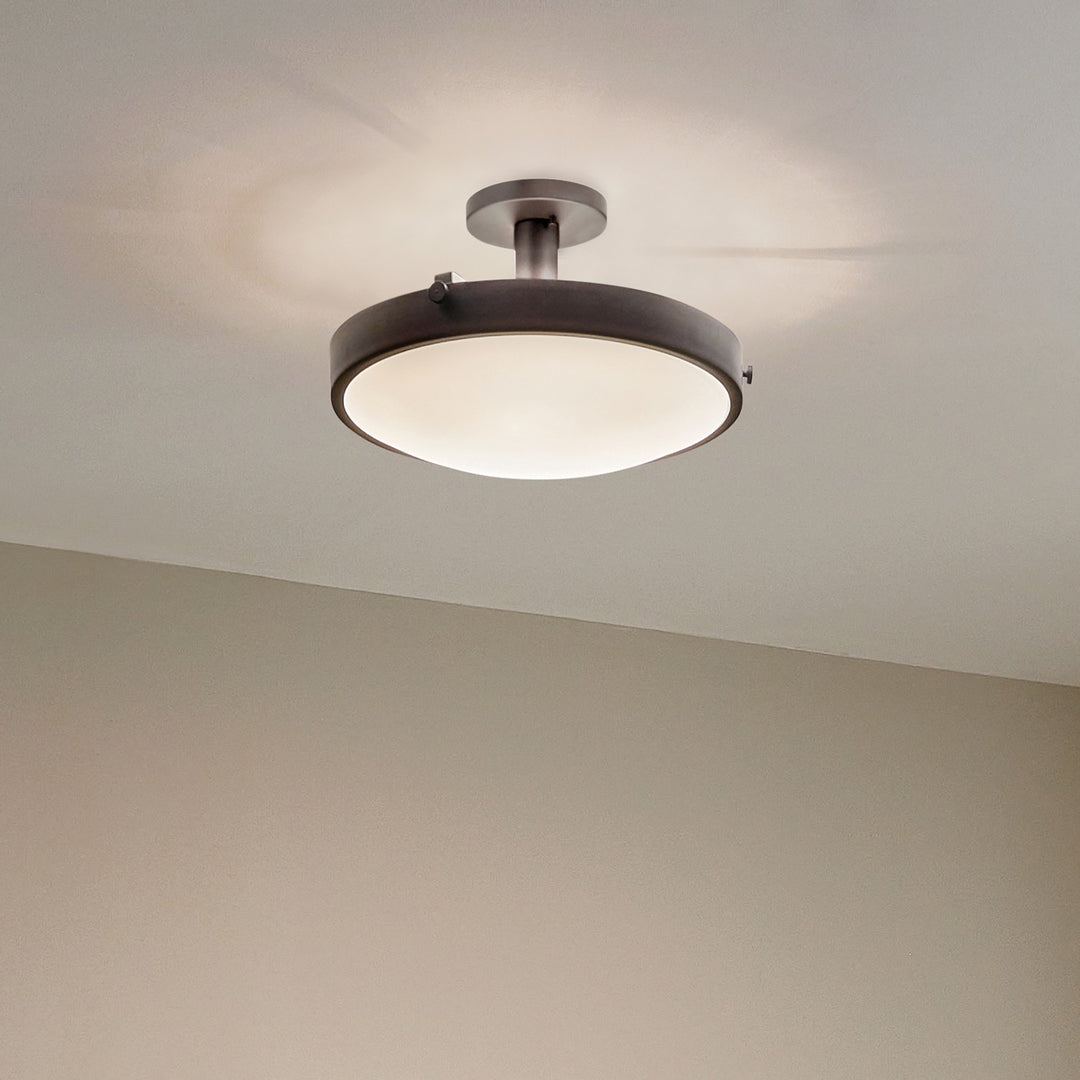 Kichler Four Light Semi Flush Mount