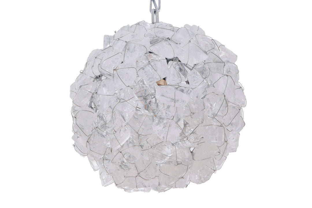 Roxx One Light Pendant in Chrome