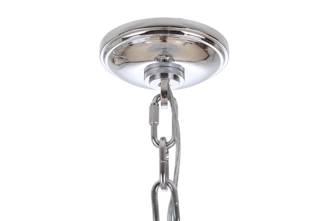 Roxx Four Light Pendant in Chrome