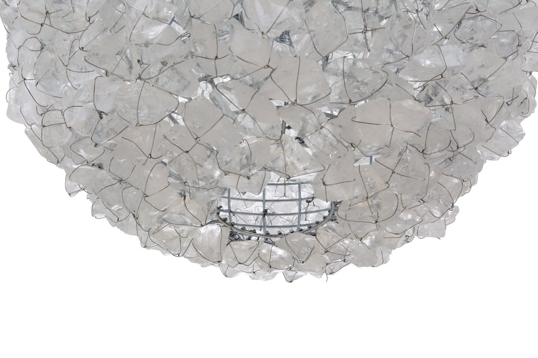 Roxx Four Light Pendant in Chrome