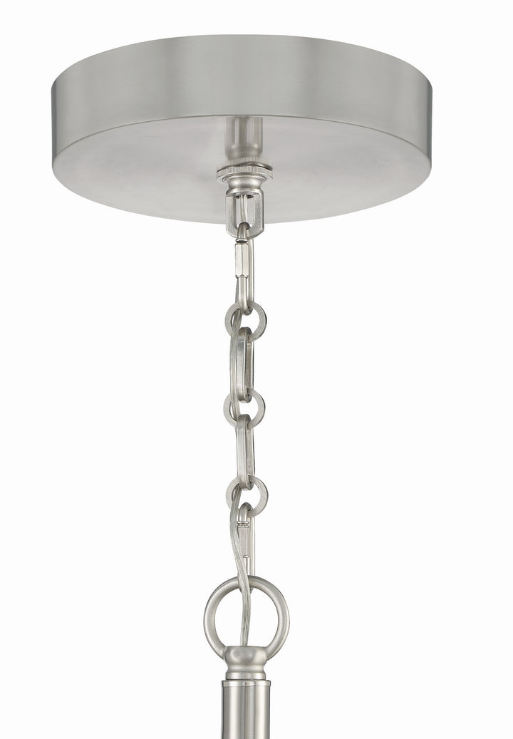 Museo 28 Light Chandelier in Brushed Polished Nickel