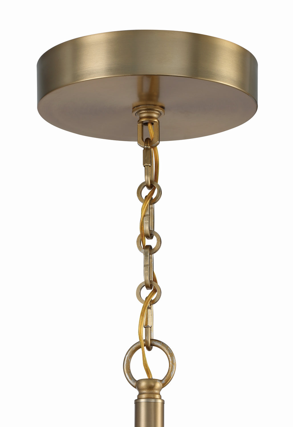 Museo 28 Light Chandelier in Satin Brass