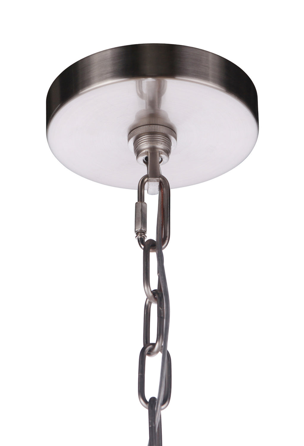 Elliot Five Light Chandelier in Brushed Polished Nickel