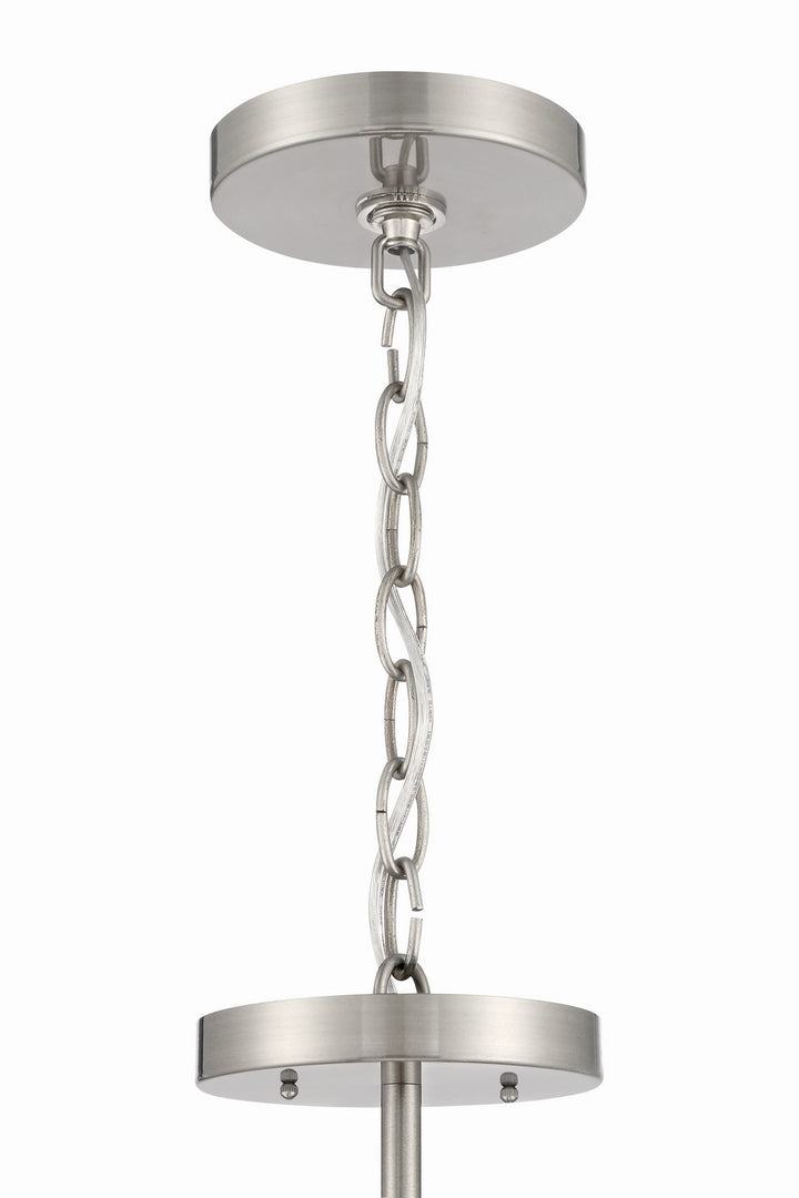 Shayna Three Light Convertible Semi Flush in Brushed Polished Nickel