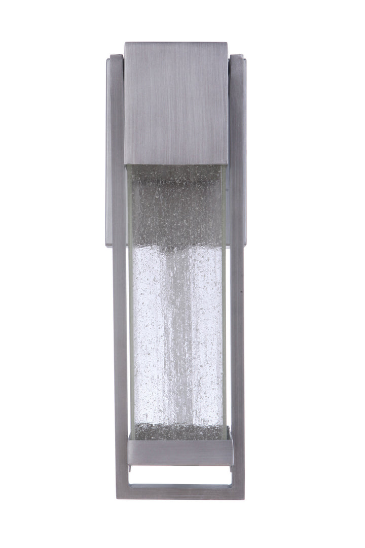 Bryce LED Outdoor Lantern in Brushed Titanium