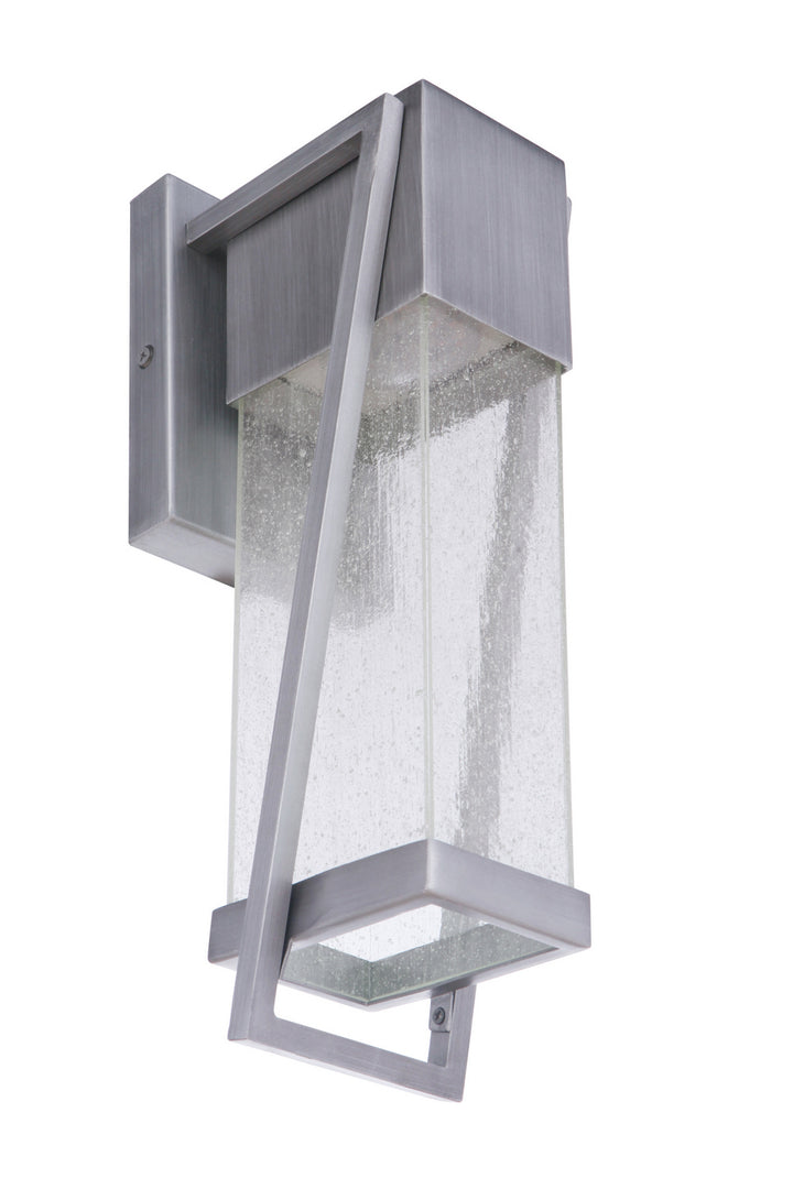 Bryce LED Outdoor Lantern in Brushed Titanium