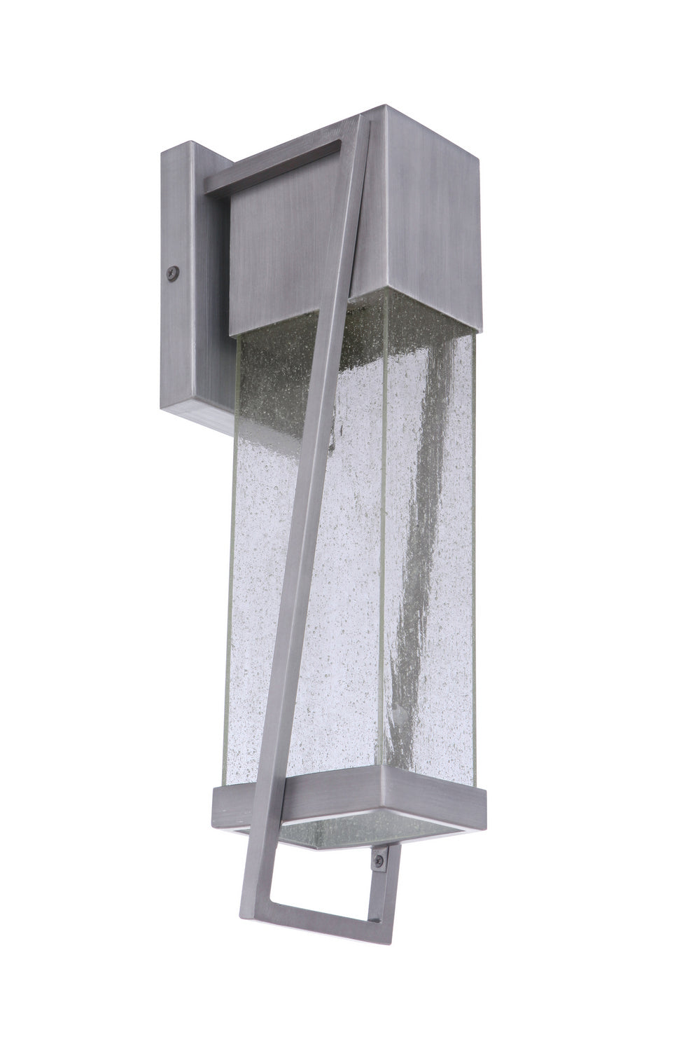 Bryce LED Outdoor Lantern in Brushed Titanium