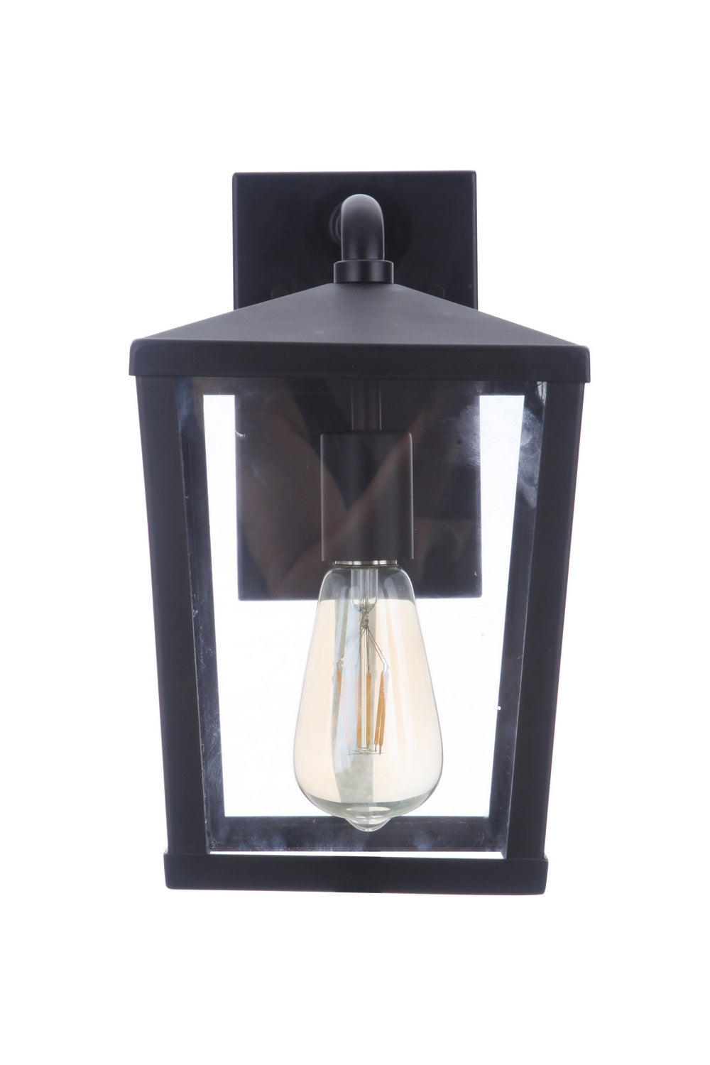 Olsen One Light Outdoor Wall Mount in Midnight