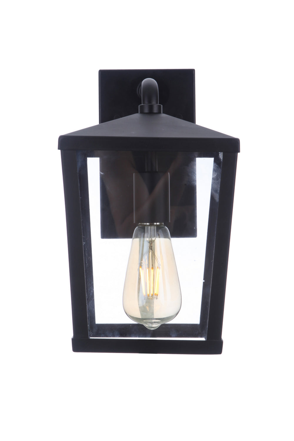 Olsen One Light Outdoor Wall Mount in Midnight