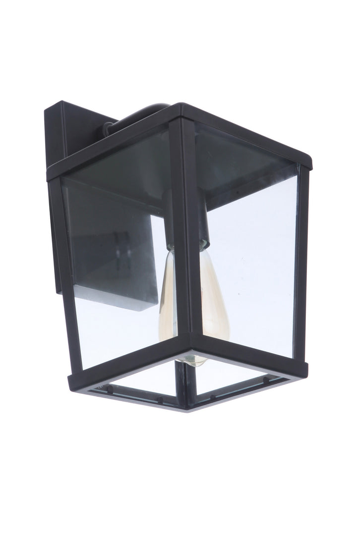 Olsen One Light Outdoor Wall Mount in Midnight