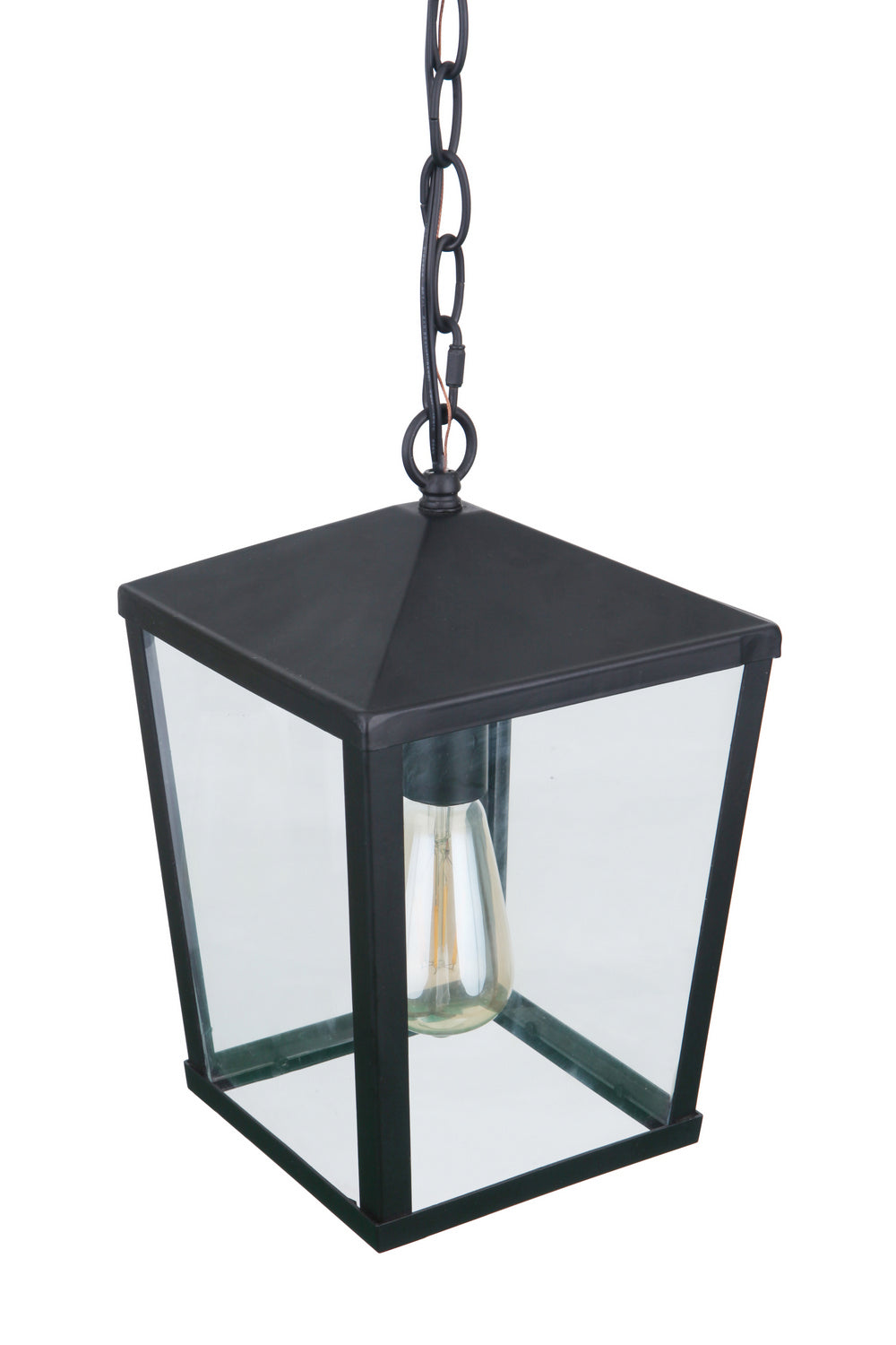 Olsen One Light Outdoor Pendant in Midnight