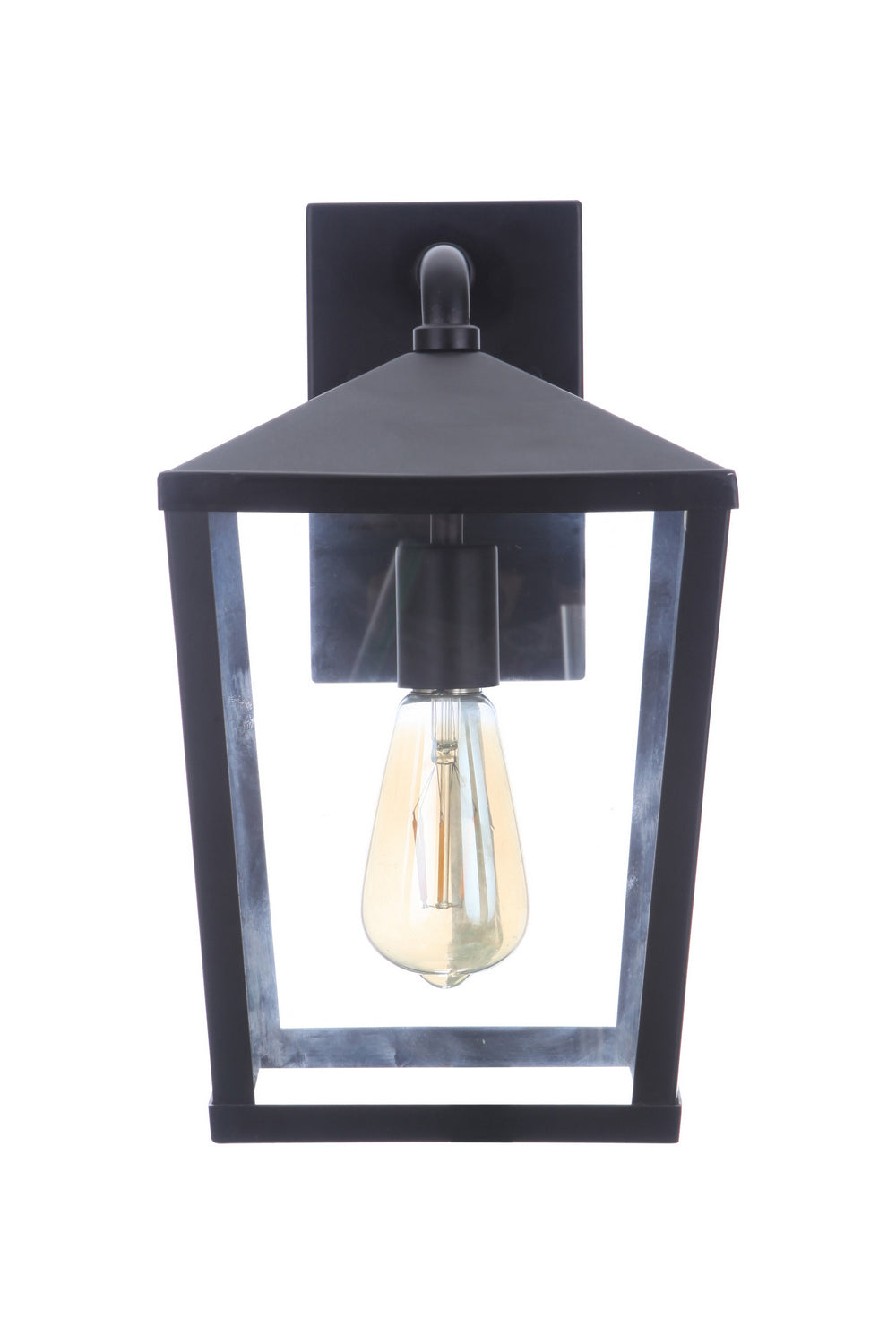 Olsen One Light Outdoor Wall Mount in Midnight