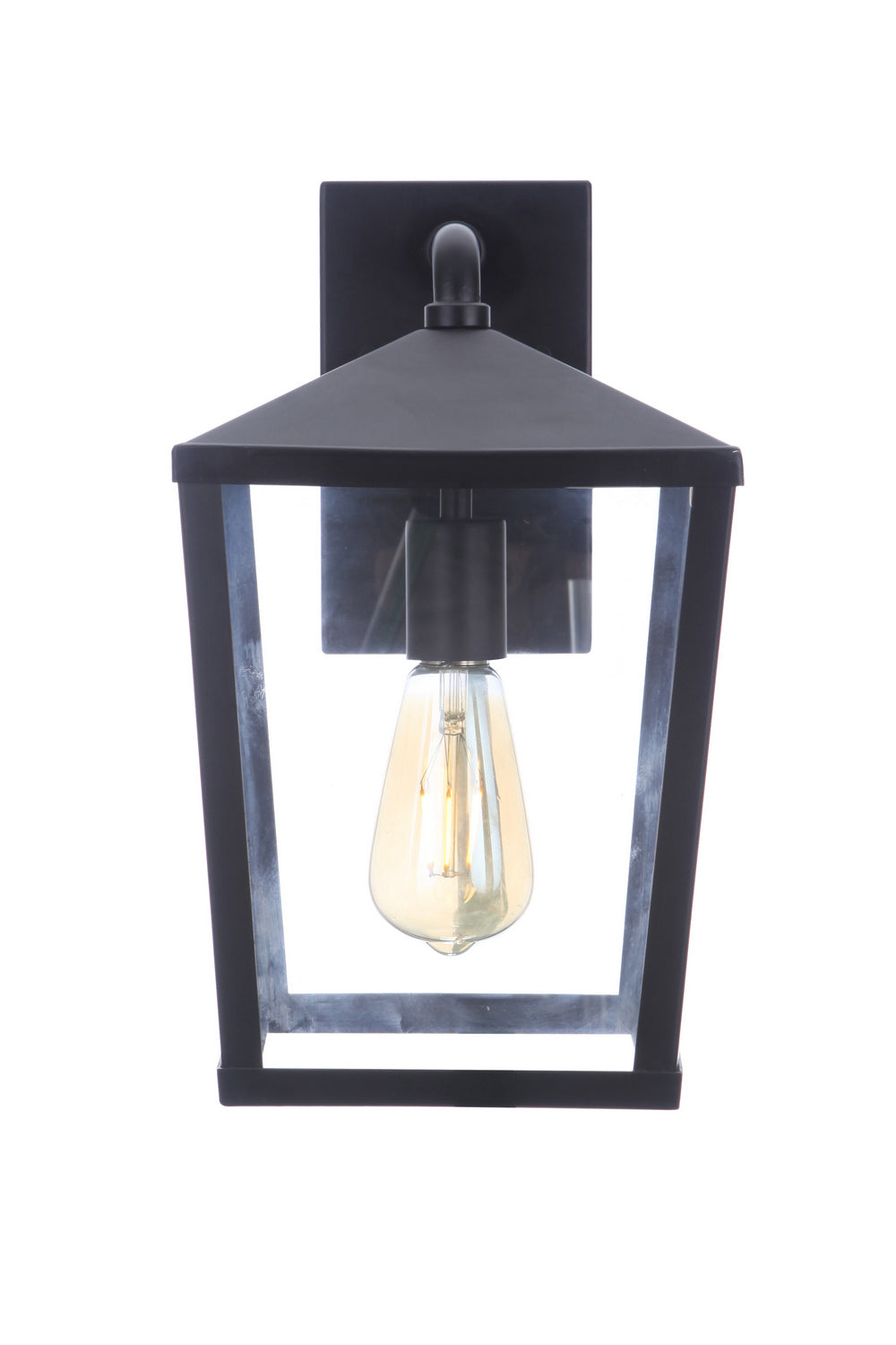 Olsen One Light Outdoor Wall Mount in Midnight