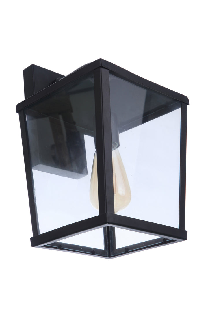 Olsen One Light Outdoor Wall Mount in Midnight