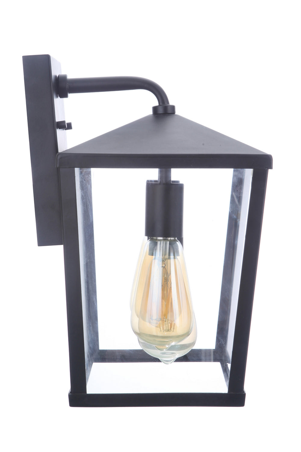 Olsen Three Light Outdoor Wall Mount in Midnight