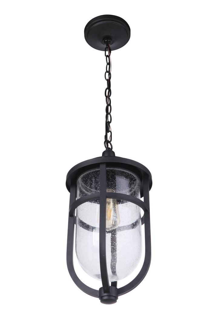 Voyage One Light Outdoor Pendant in Midnight