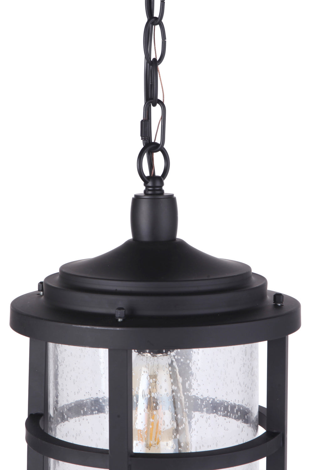 Voyage One Light Outdoor Pendant in Midnight