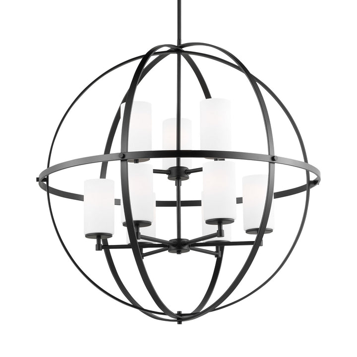 Generation Lighting. Nine Light Chandelier