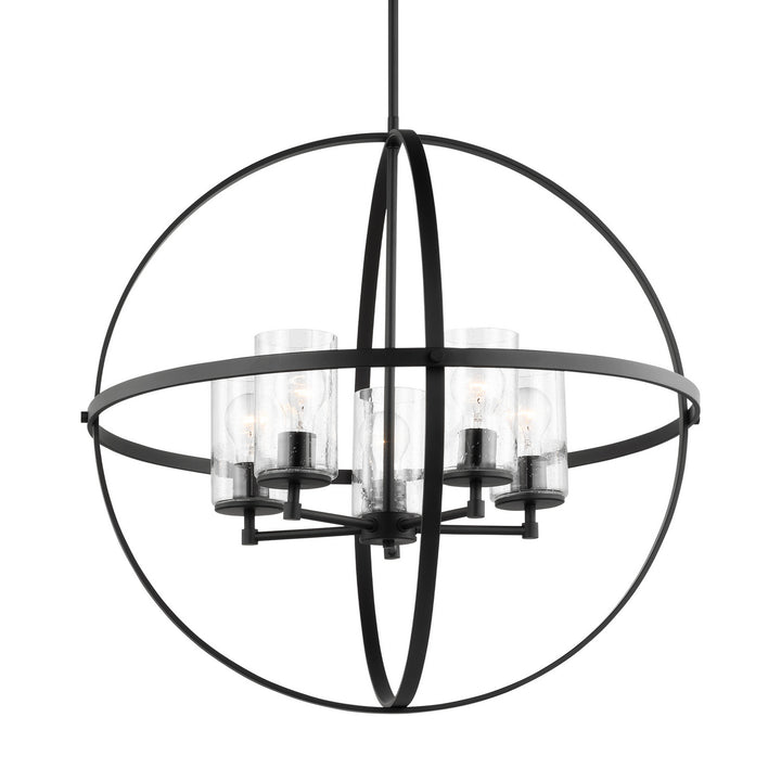 Generation Lighting. Five Light Chandelier