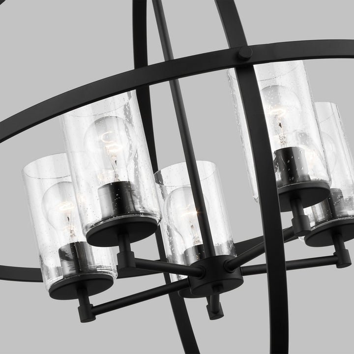 Generation Lighting. Five Light Chandelier