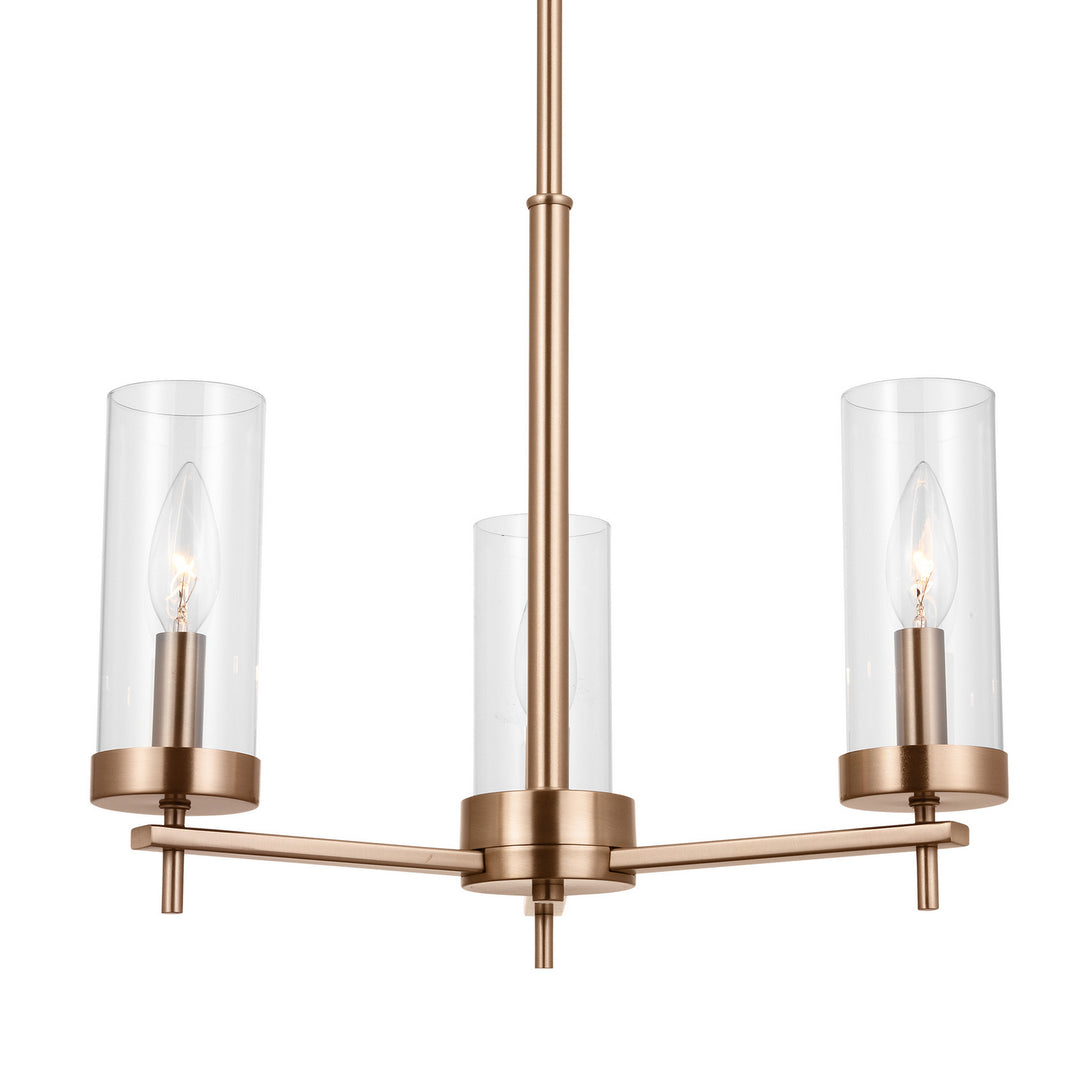 Visual Comfort Studio Three Light Chandelier