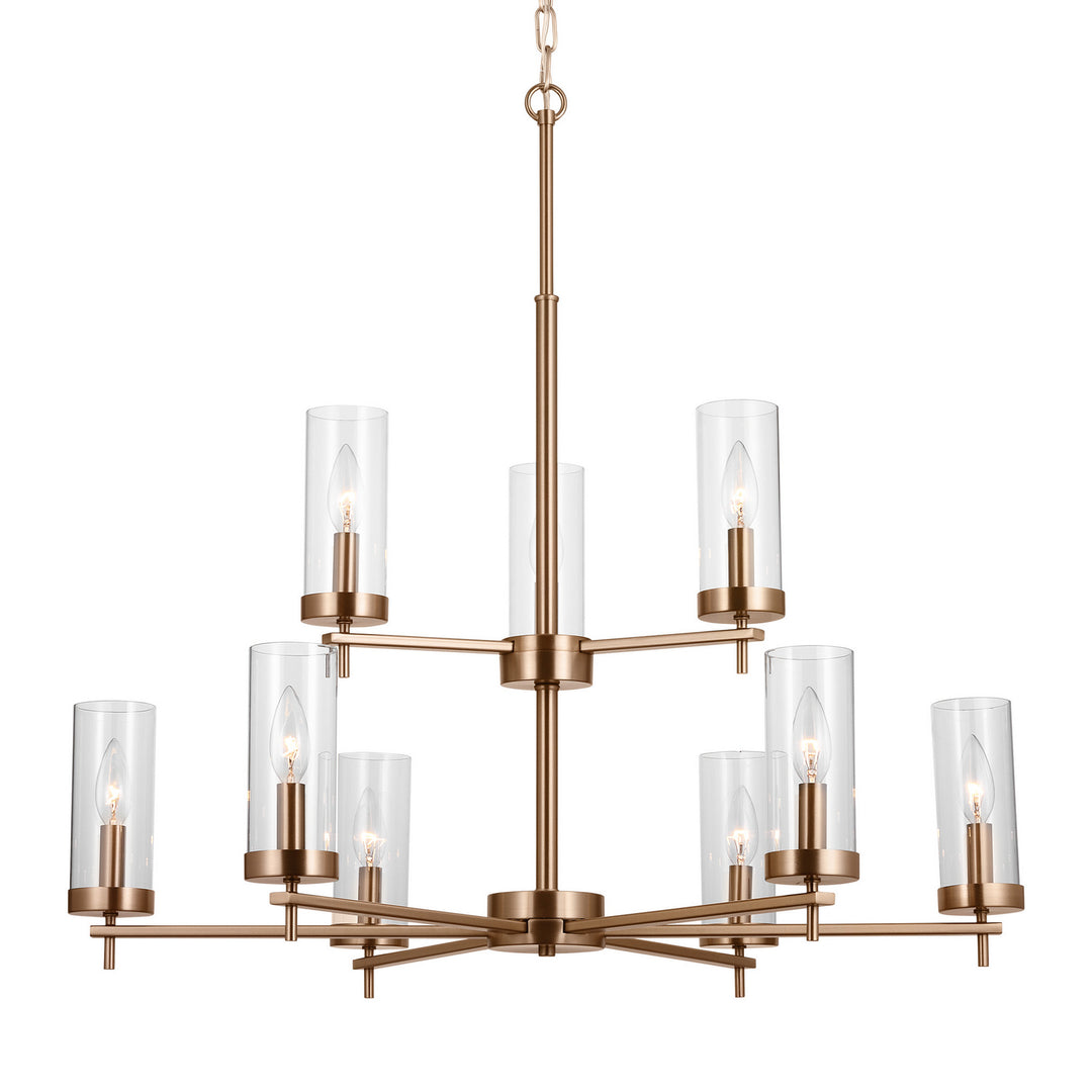 Visual Comfort Studio Nine Light Chandelier