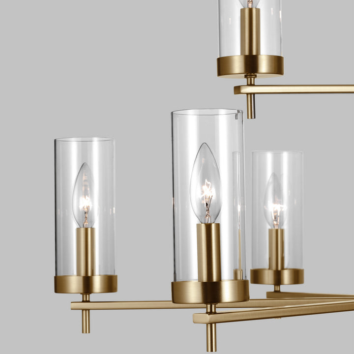 Visual Comfort Studio Nine Light Chandelier