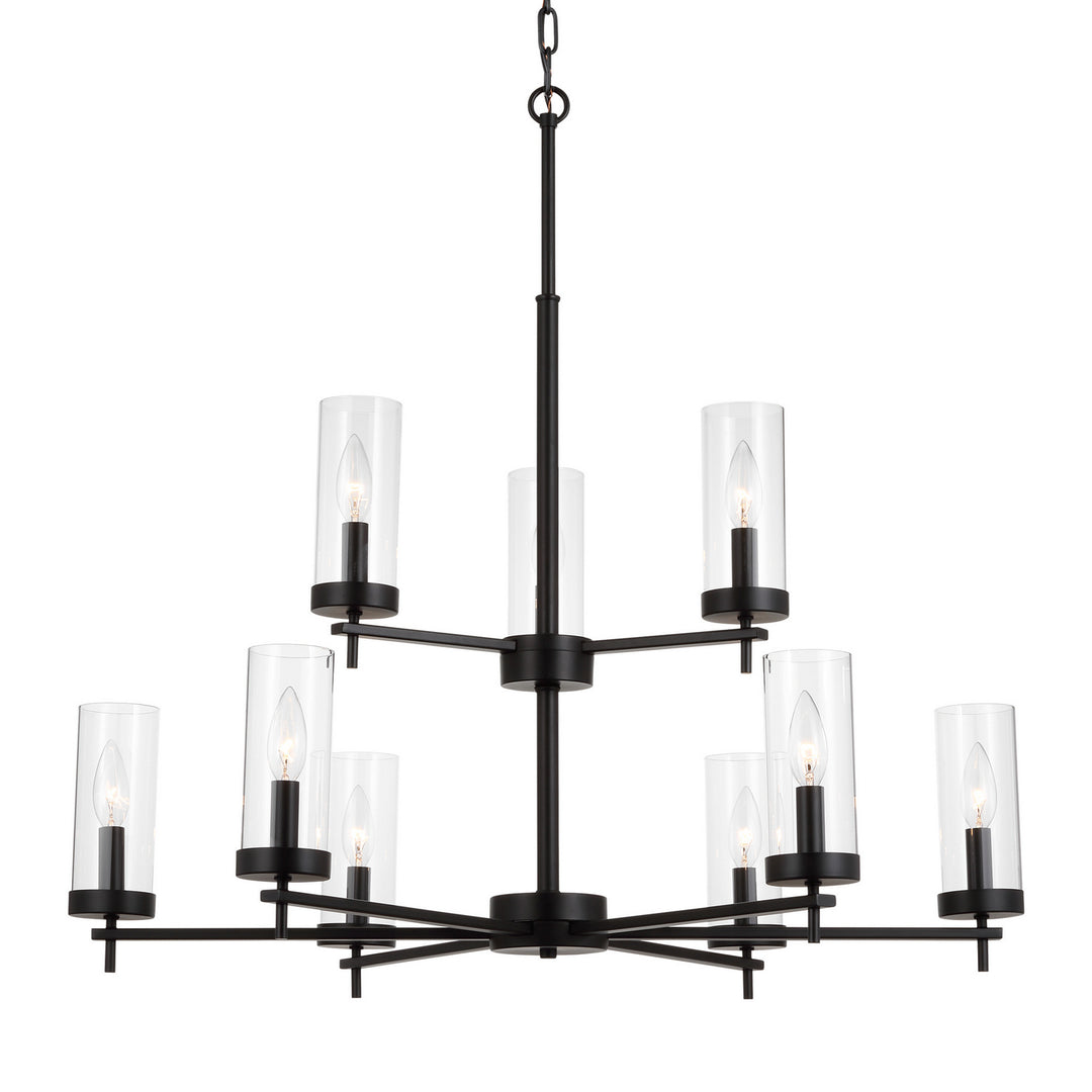 Visual Comfort Studio Nine Light Chandelier