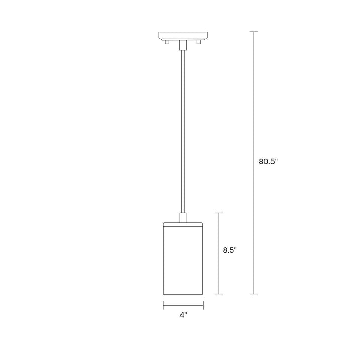 Visual Comfort Studio One Light Mini-Pendant