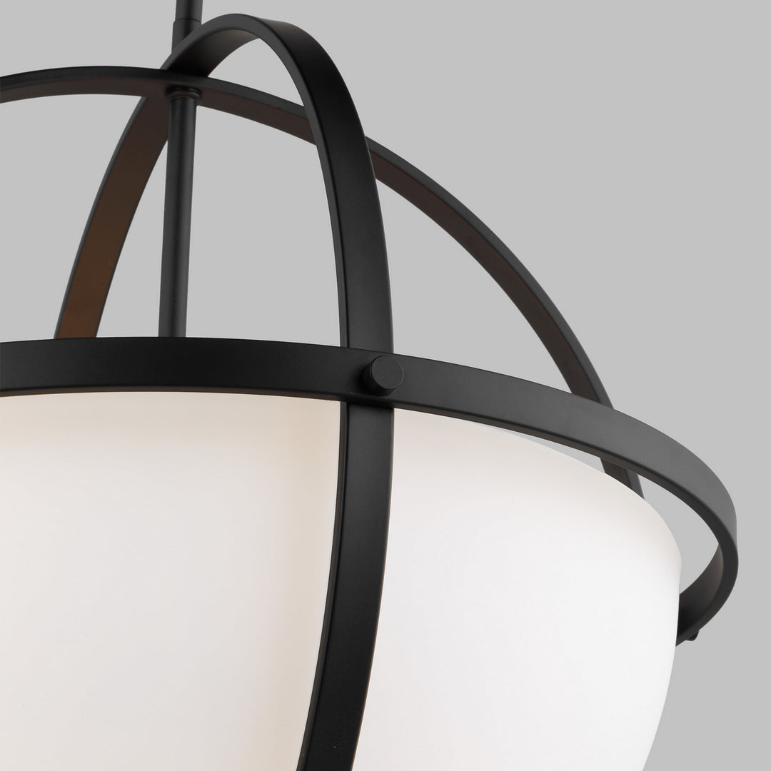 Generation Lighting. Three Light Pendant