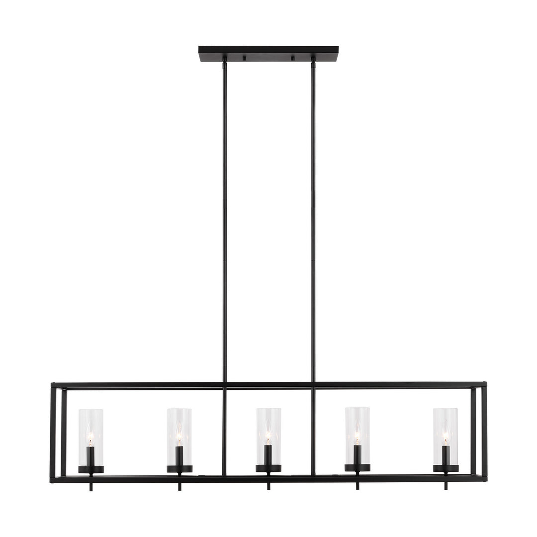 Visual Comfort Studio Five Light Island Pendant