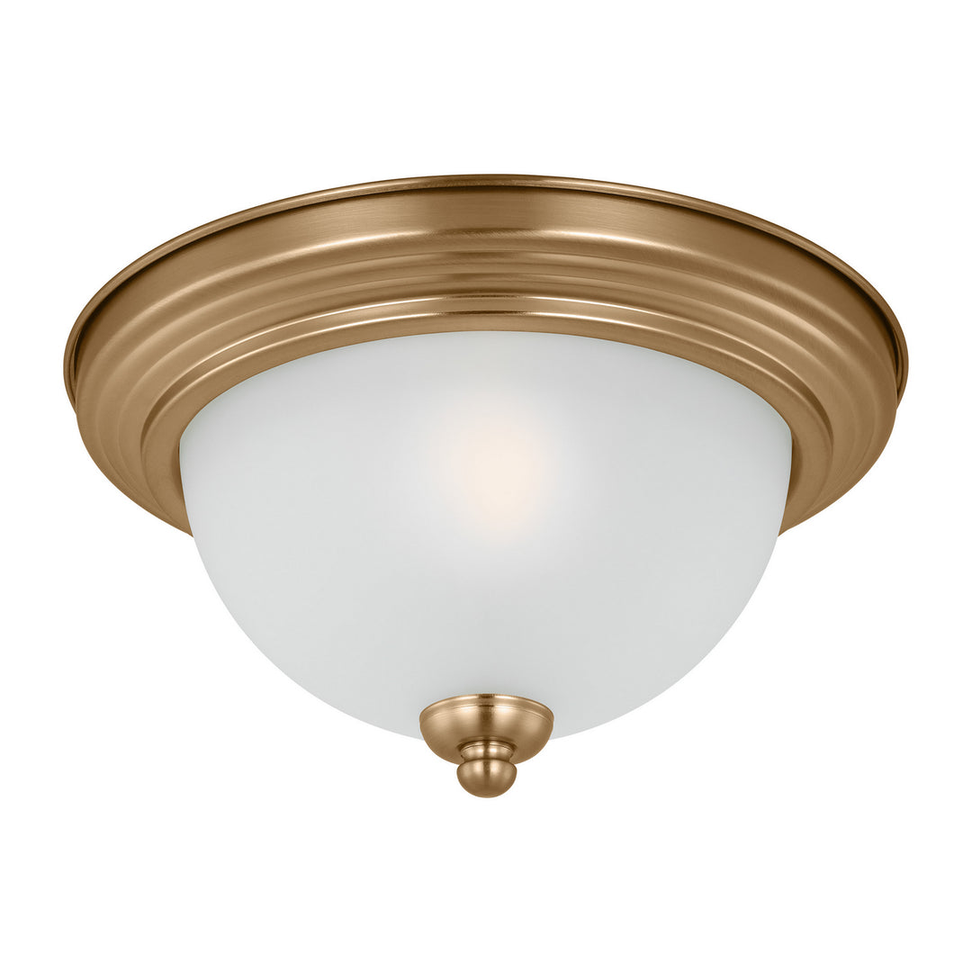 Generation Lighting. One Light Flush Mount