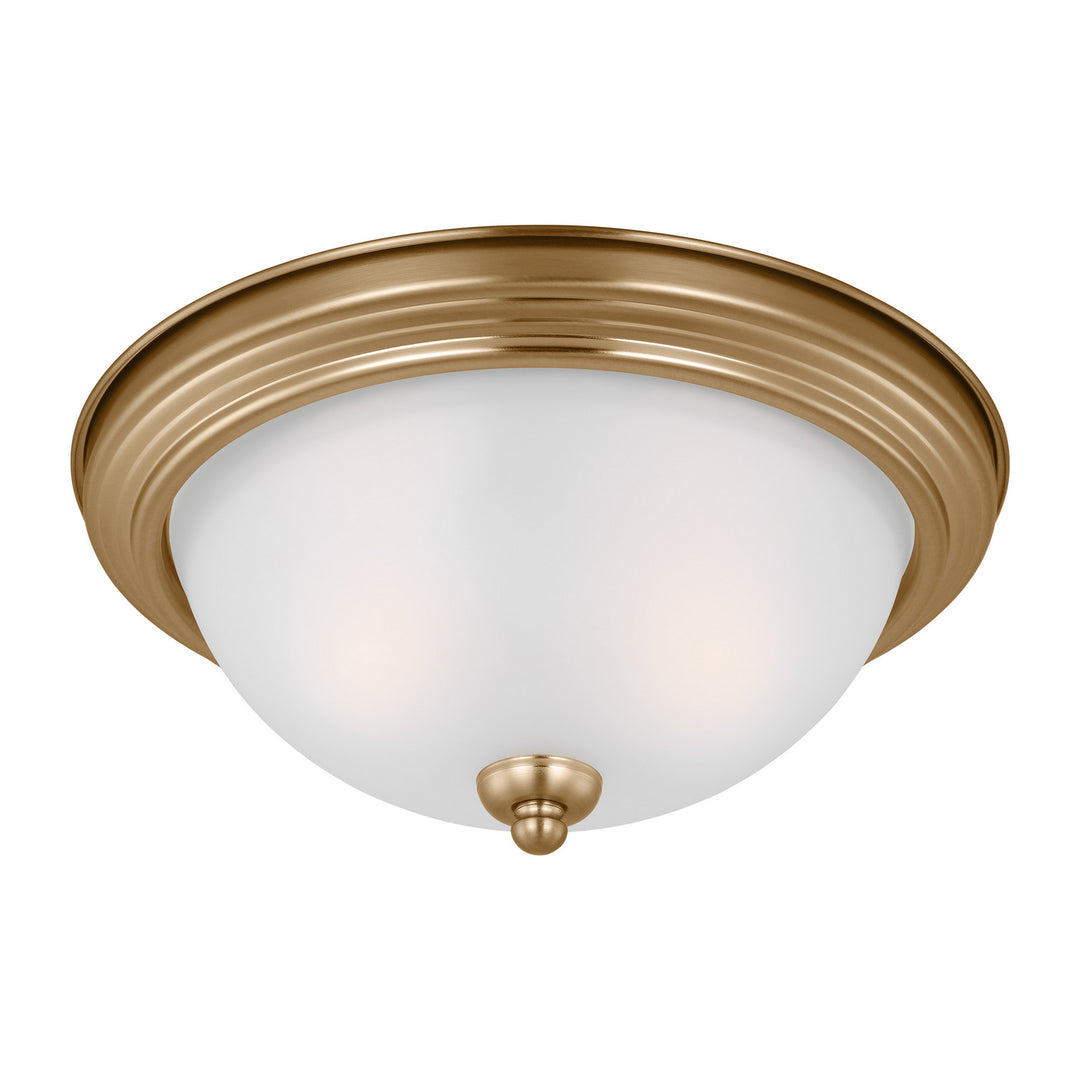 Generation Lighting. Two Light Flush Mount