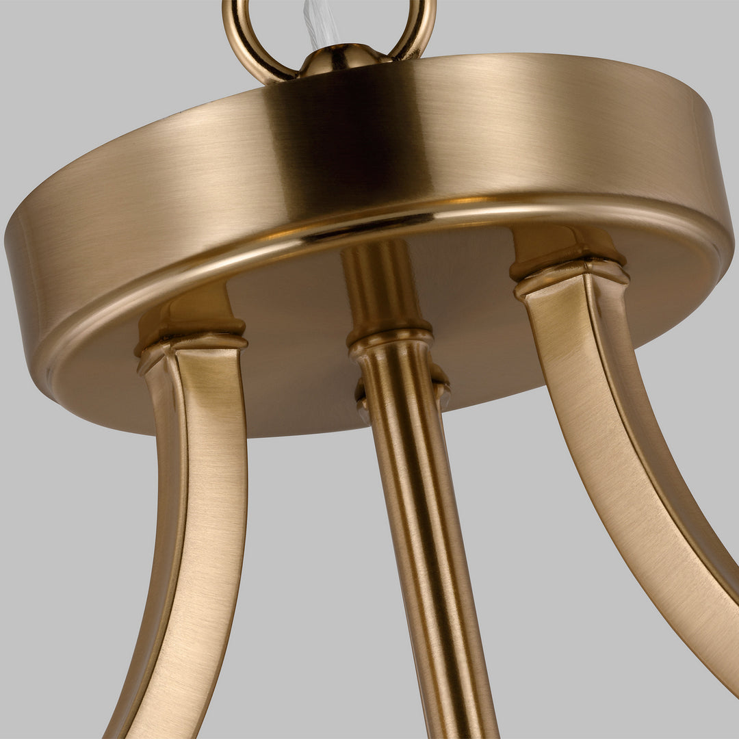 Generation Lighting. Two Light Semi-Flush Convertible Pendant