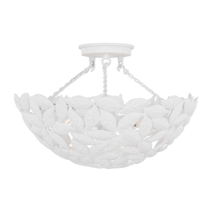 Visual Comfort StudioKelanThree Light Semi Flush Mount