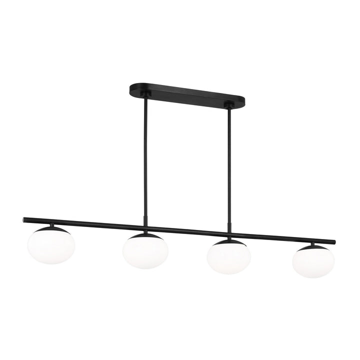 Visual Comfort StudioLuneFour Light Linear Chandelier